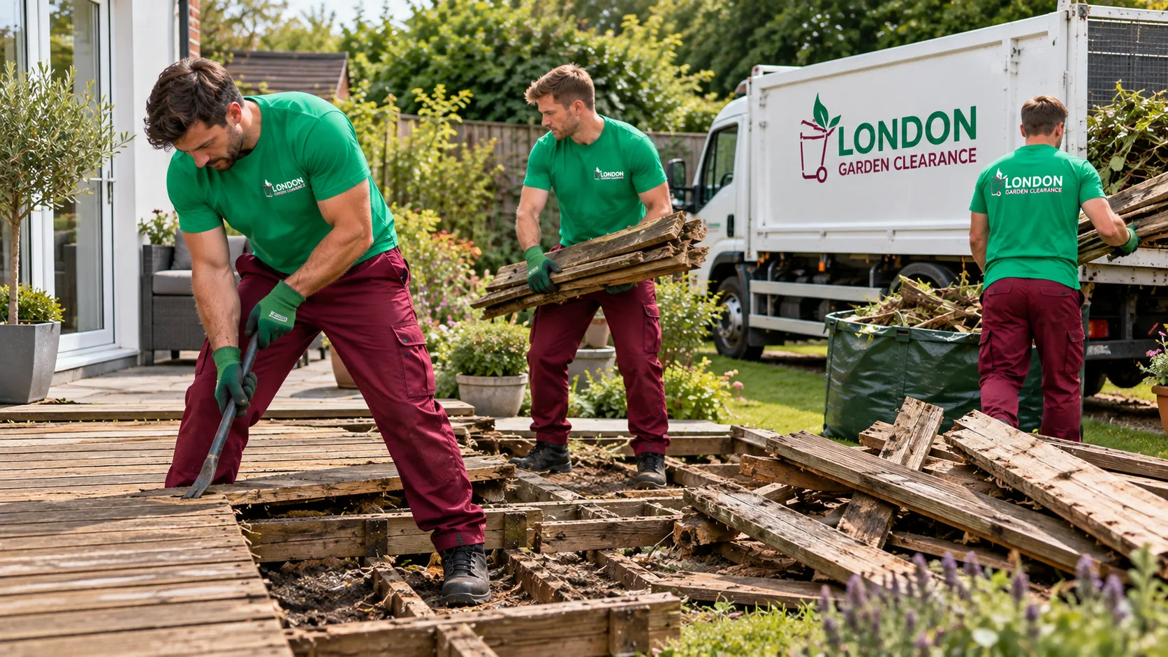 Decking removal in London