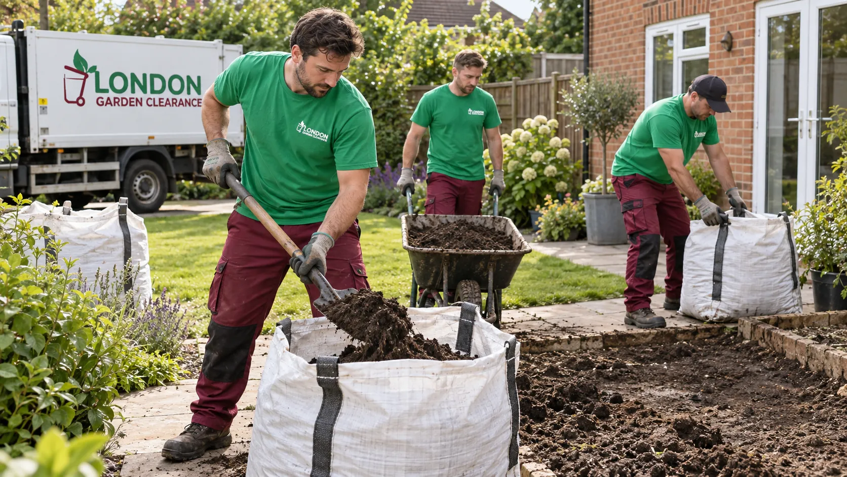 Garden Soil removal in London