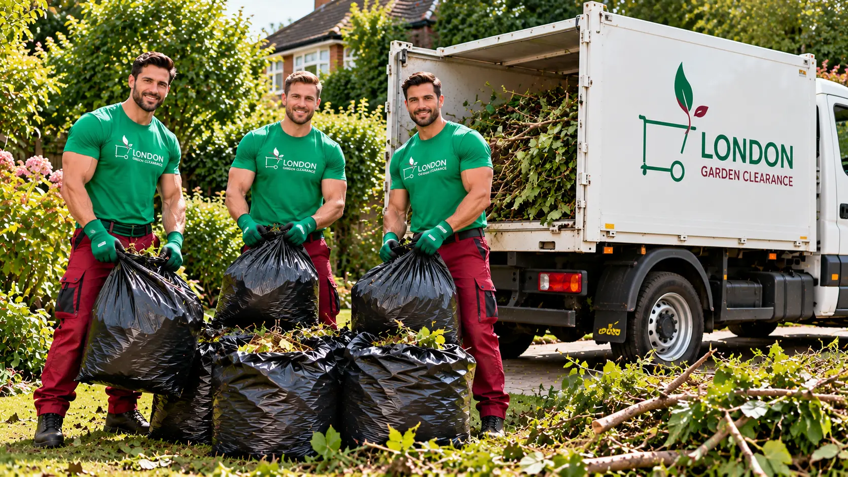 Operative loading tree waste for removal