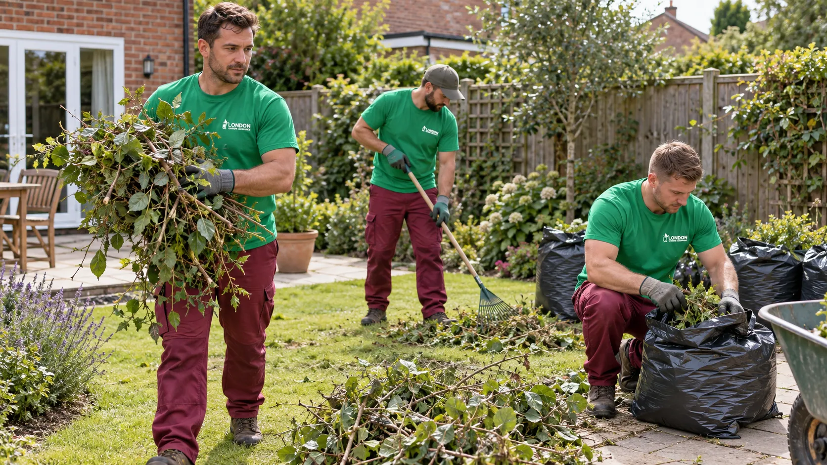 Garden clearance for landlords agents landscapers and property managers