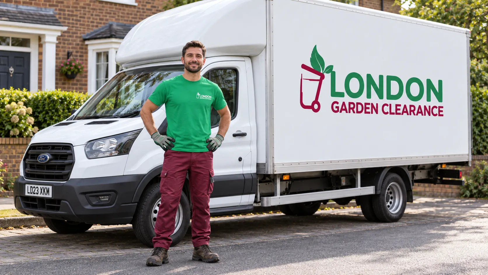 Responsible garden waste removal London